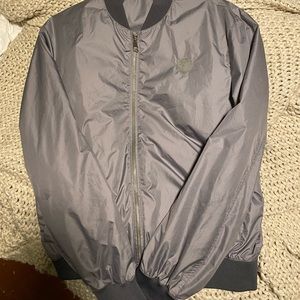 Mens Versace Collection Bomber Jacket Grey Size 48